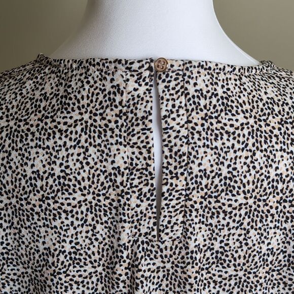 Adrianna Papell Medium Ladies Knit Crepe Blouse, NEW - Picture 7 of 10